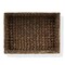 Casafield Water Hyacinth Pantry Baskets with Chalkboard Labels and Chalk Marker, Woven Storage Bin Organizers for Kitchen Shelves
